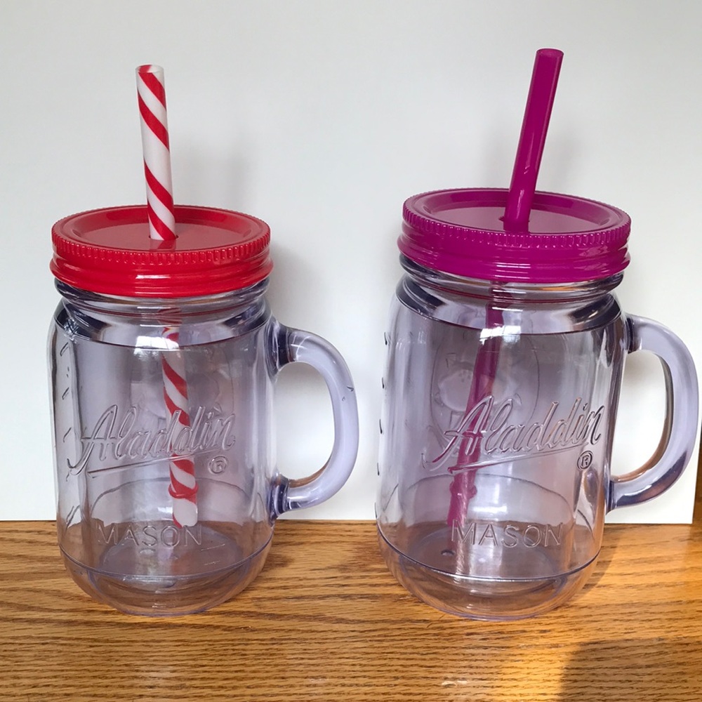 Aladdin Mason Jar Drinkware